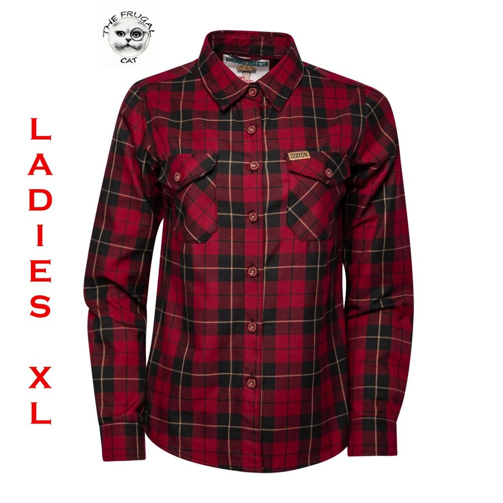 DIXXON FLANNEL - RALPHIE Flannel Shirt - Women's XL
